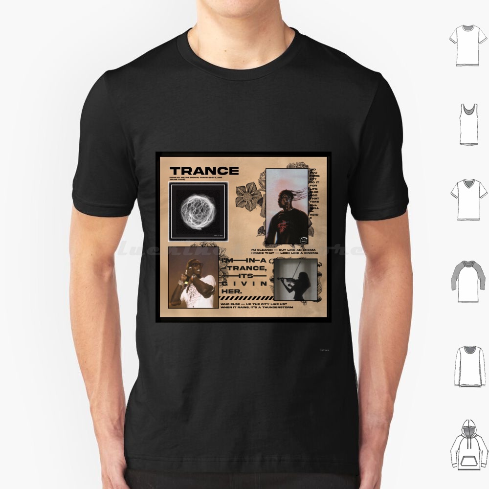 Cactus Jack Tee - Camiseta Trance 6xl de algodón Cool