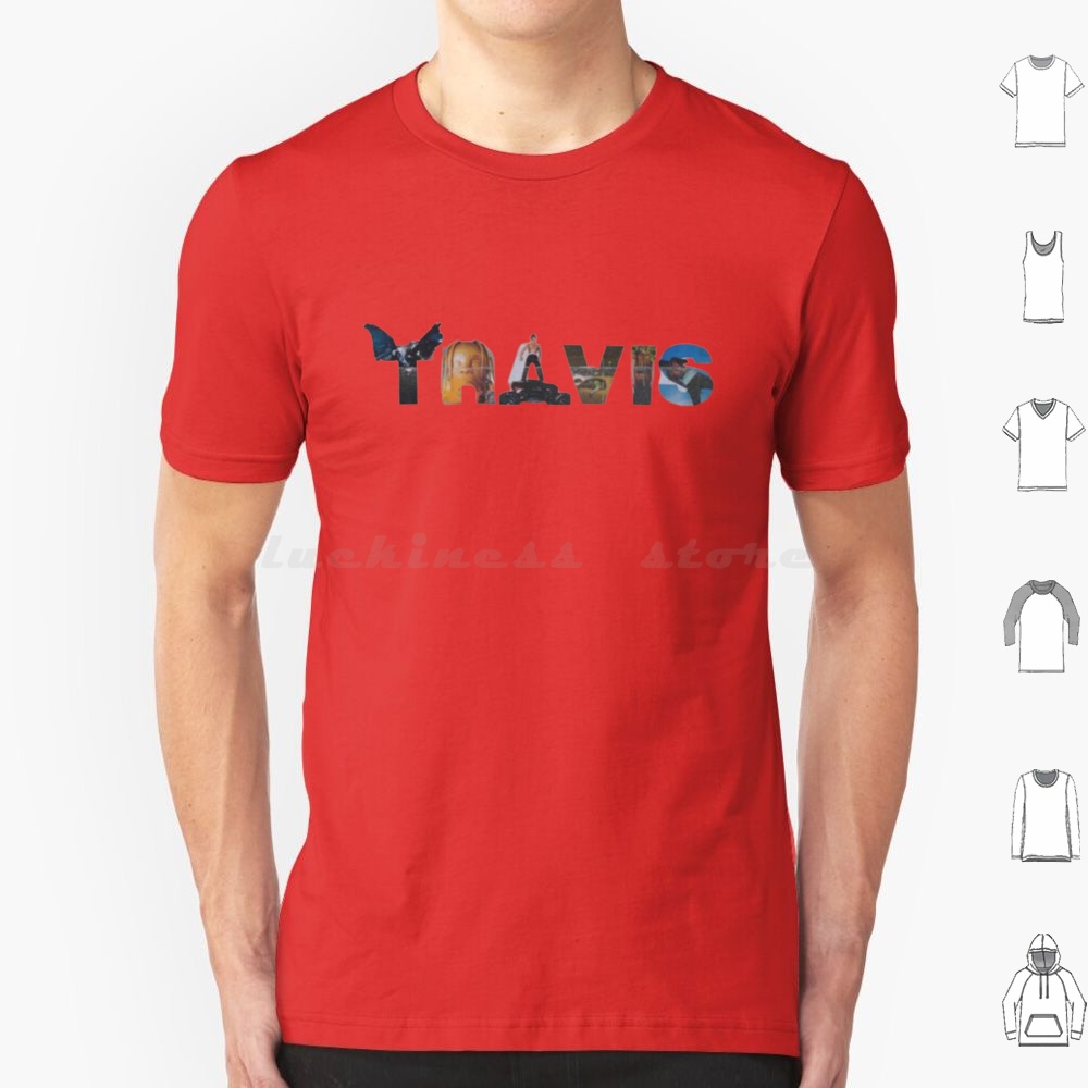Cactus Jack Tee - Travis estilo de vida Camiseta de