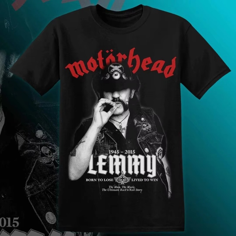 Streetwear Clothing Brands - Camiseta MOTÖRHEAD LEMMY para hombre y
