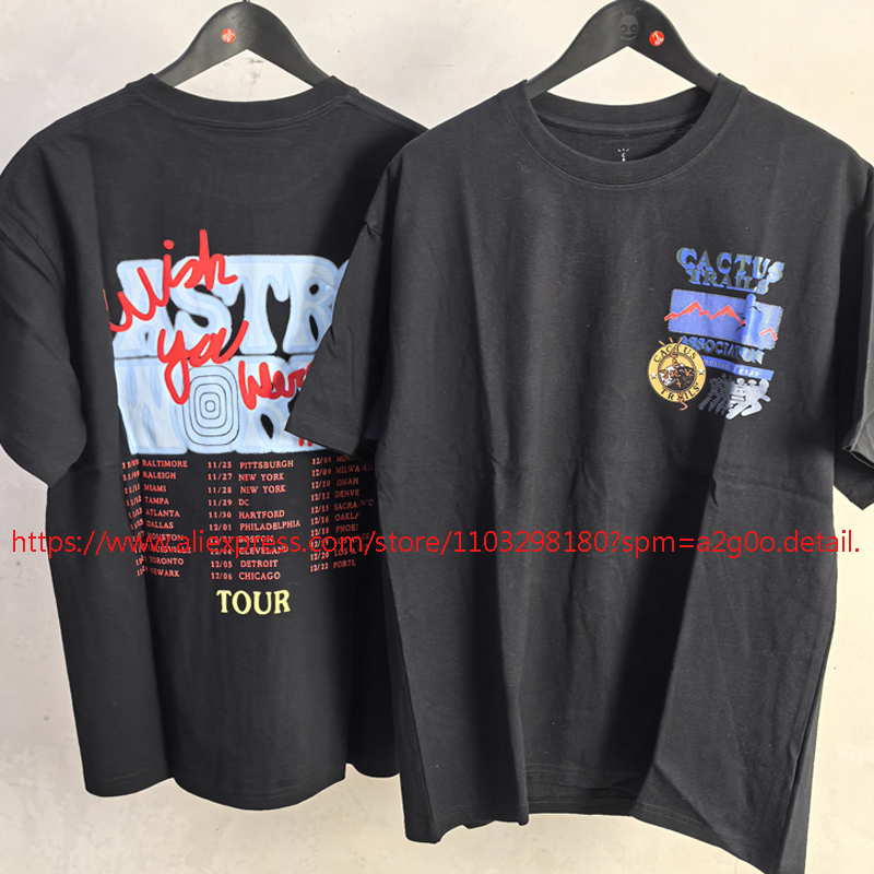 Cactus Jack Tee - Camiseta Hip Hop Trend Cactus Jack