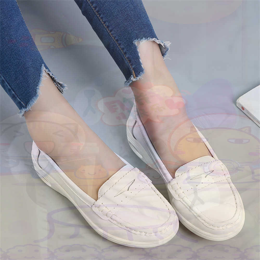 Streetwear Brand Name - Zapatos suaves sin cordones para mujer,