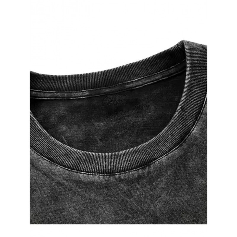 Camiseta Negra Oversize Lavada - Cactus Jack Tee reseña y precio