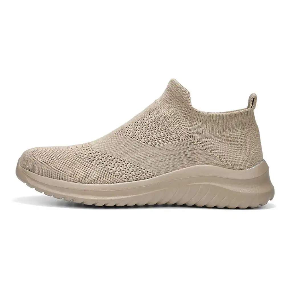 Beige suave nueva novedad zapa - Streetwear Brand Name reseña y precio