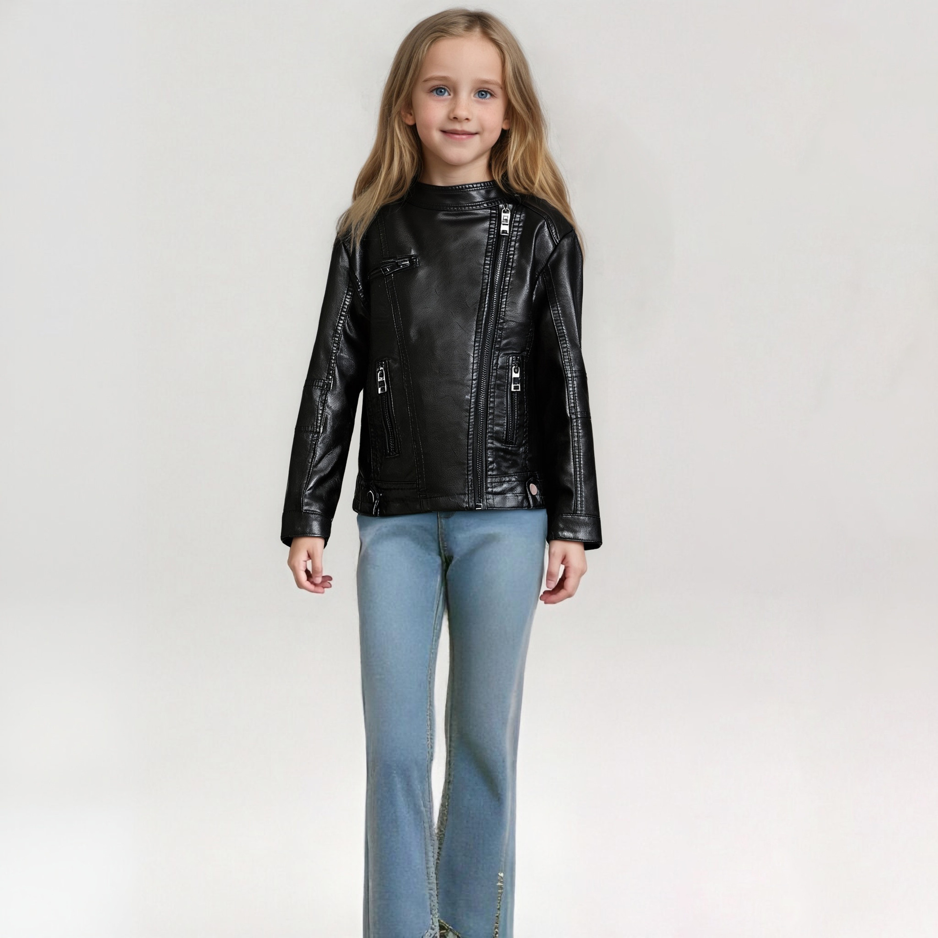 Chaqueta de cuero Pu para moto - Streetwear Girl Brand reseña y precio